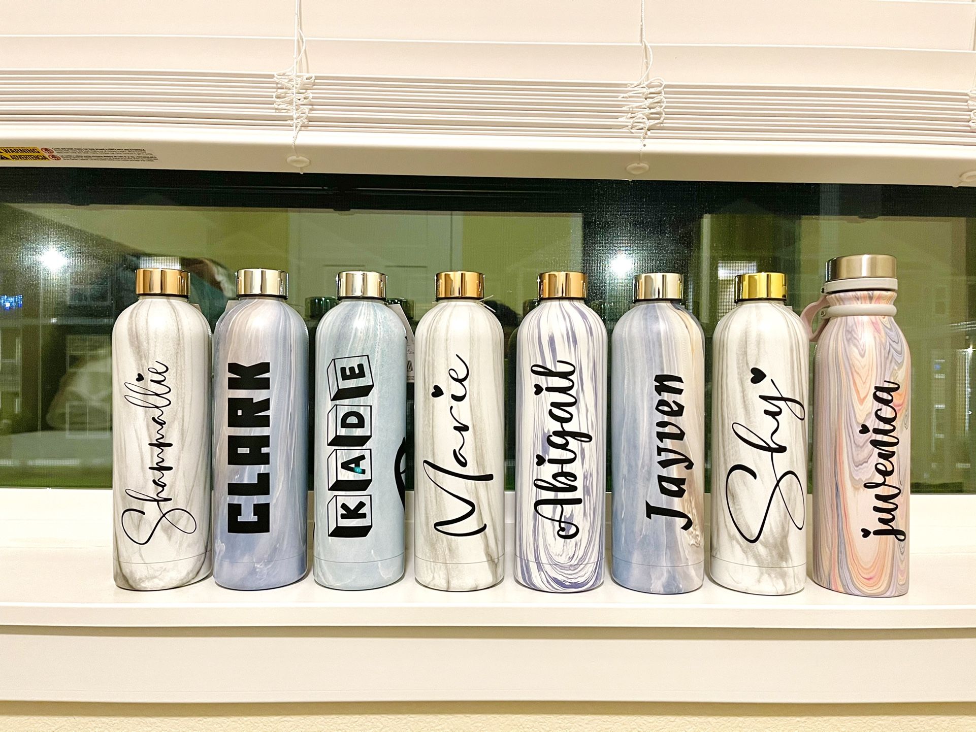 Personalized Water Bottle. 25oz