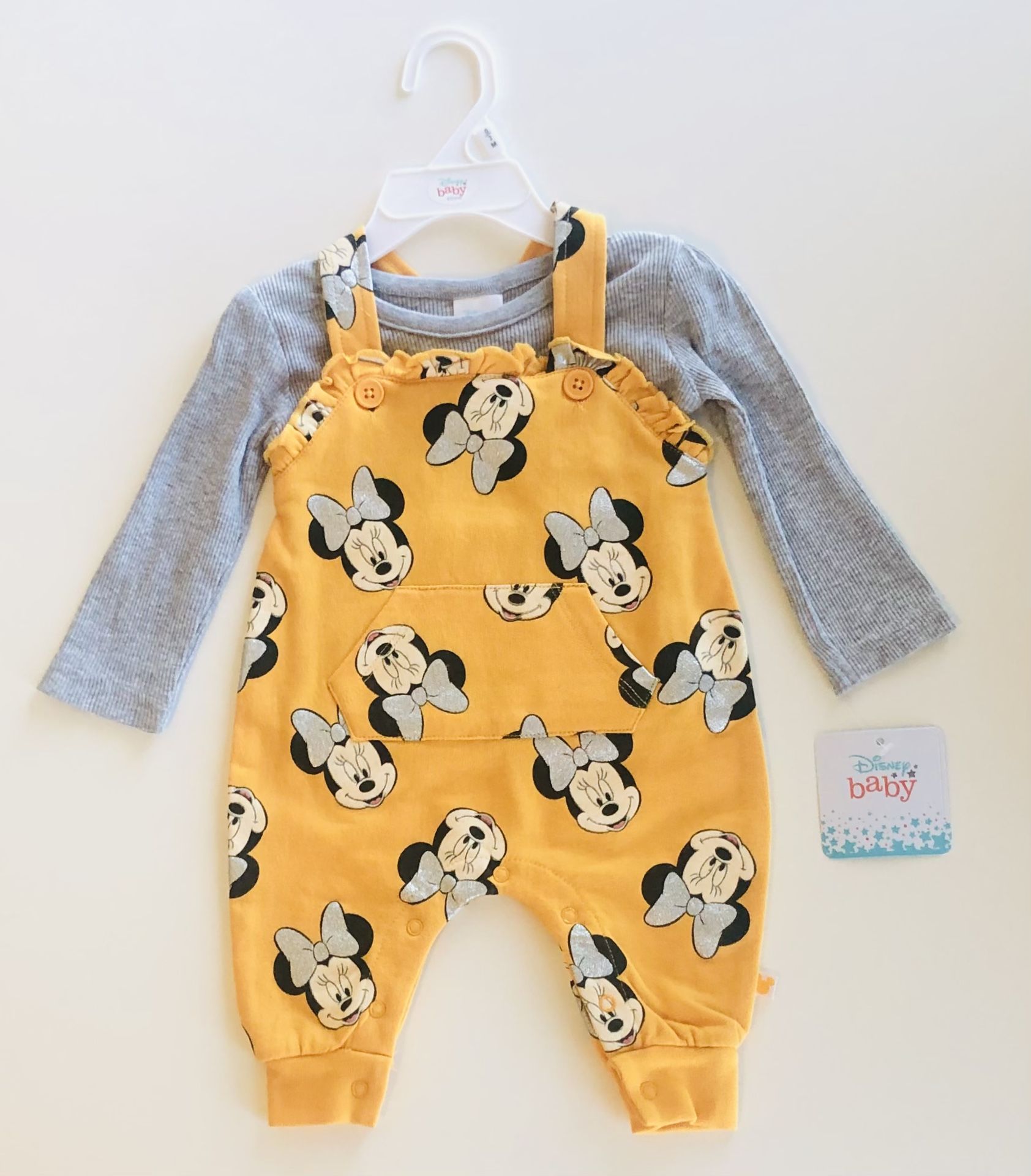 Disney Minnie 2-Piece Set Bundle Size 0/3 & 3/6M
