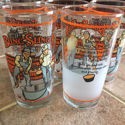 Set Of 5 Jack Daniels Bung Slinger Glasses  Thumbnail