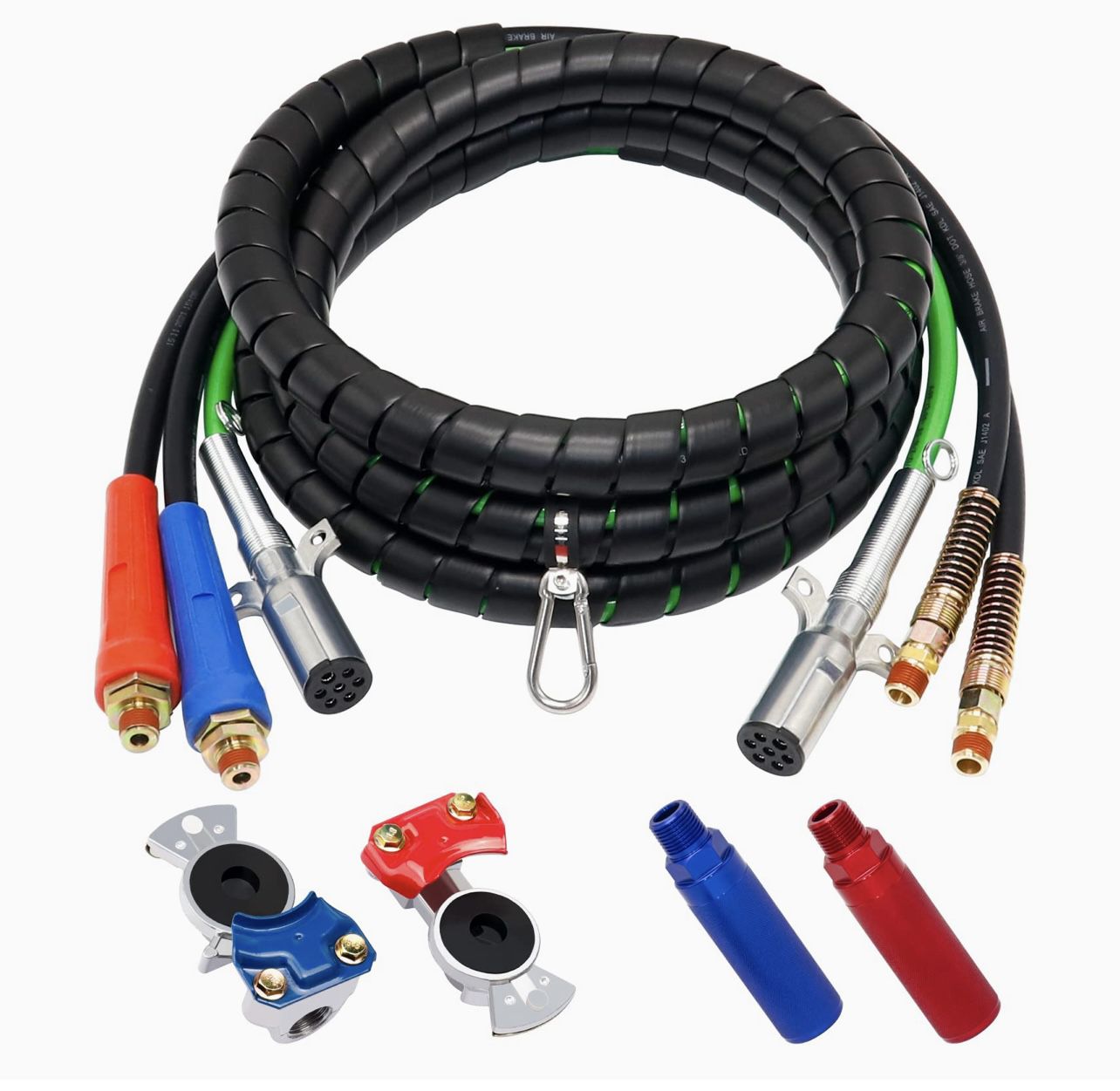 KOOTANS 15Ft 3 in 1 ABS 7 Way Electrical Cable