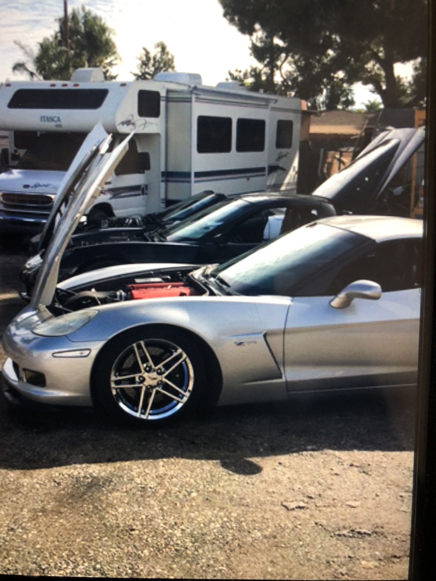 2006 ZO6 Corvette 427 17,171 Miles On New Engine Chevy 6 Speed Manual For Sale $35,000