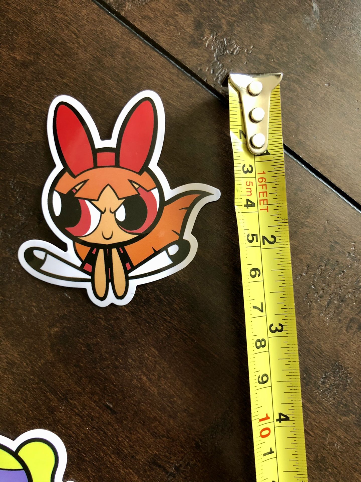 Powerpuff Girls decal stickers. Great for laptops, skateboards, luggage, etc.