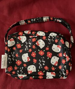 RARE NWOT Vintage Sanrio Hello Kitty Mini Hand Bag Purse Coin Pouch Thumbnail