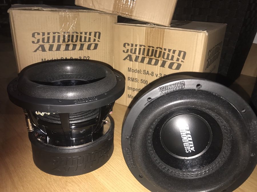 Sundown Audio Sa 8 V 3 Brand New 8 Inch Sub Each Sold Separately For Sale In Los Angeles Ca Offerup