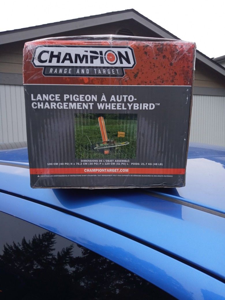 Champion Wheely Bird Auto-Feed Trap $75 Right Now