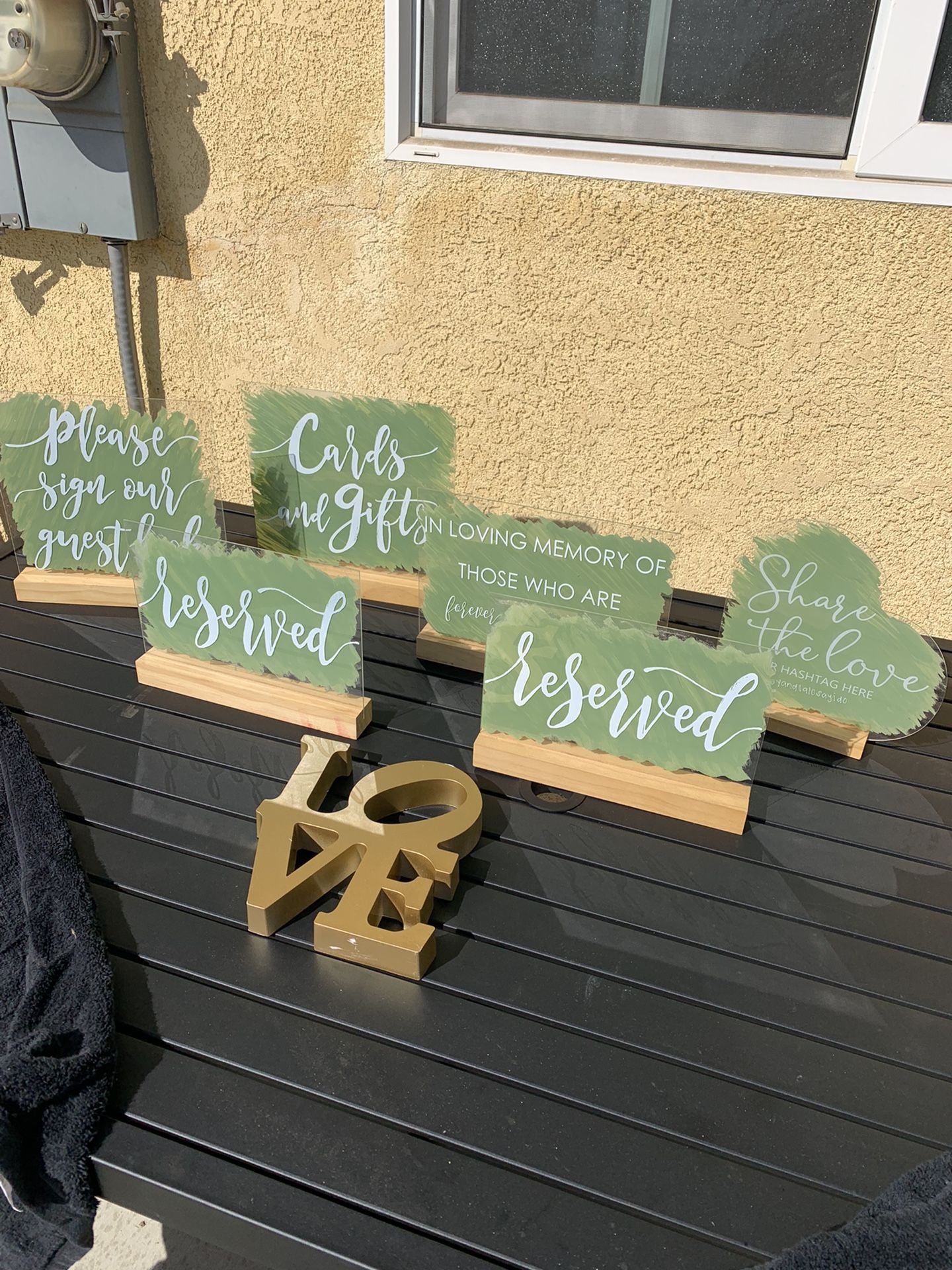 Wedding Signs