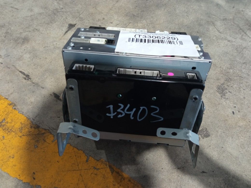 Multimedia System For 2014 Infiniti Q50 Stock 73403