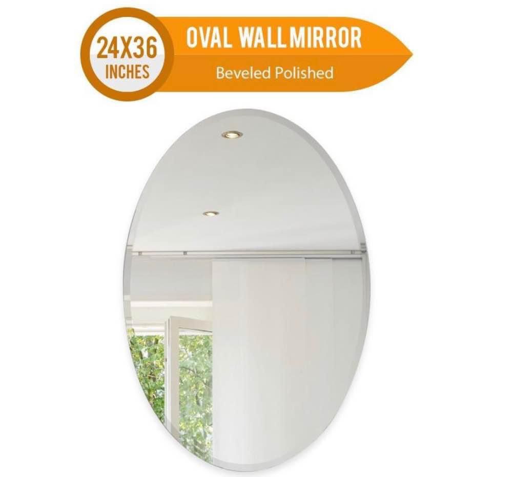 24x36 Oval Mirror