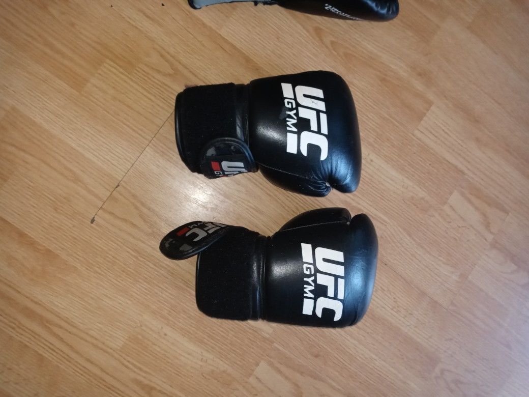 2 Pairs Of UFC Gloves
