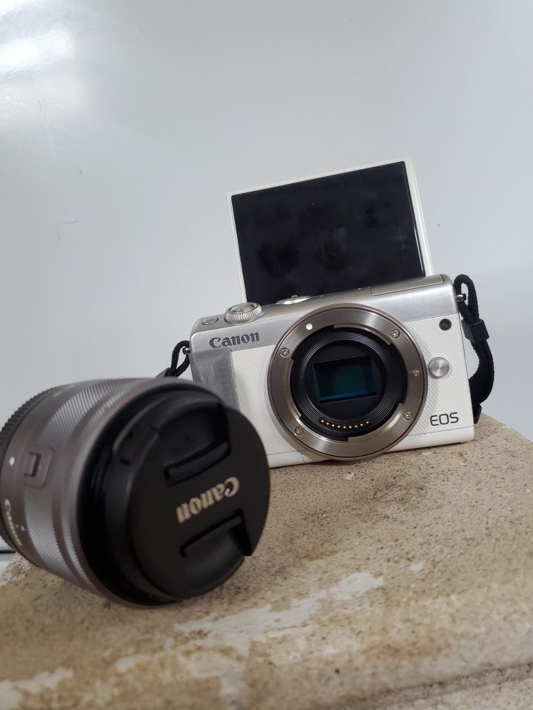 Canon M100 Bundle With Ef -eos Adapter