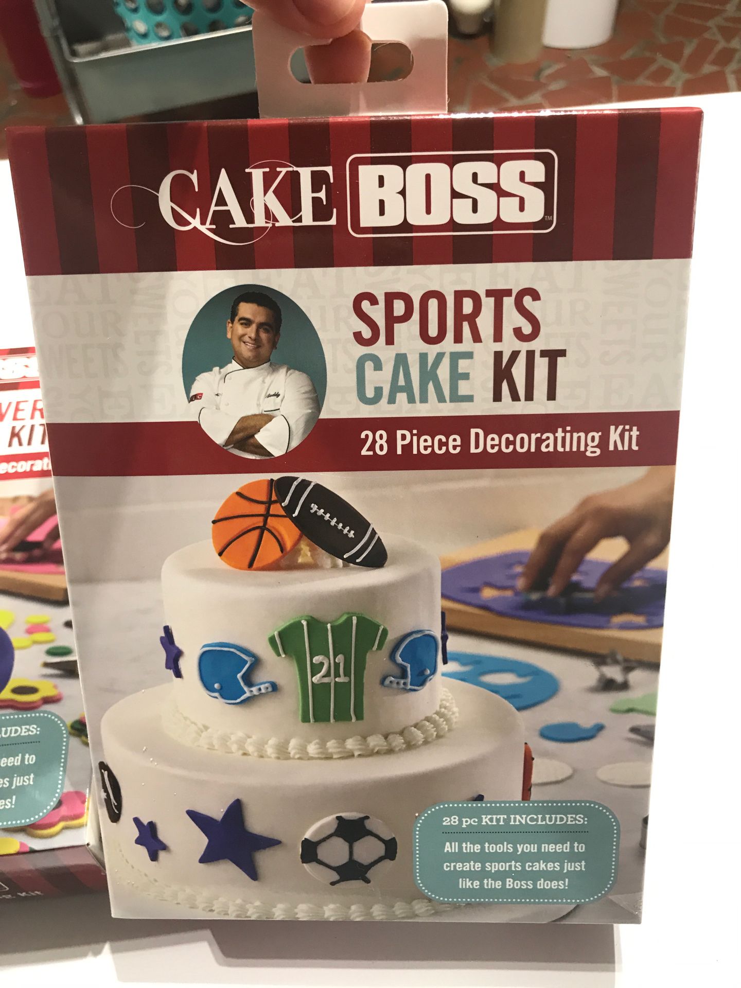 Cake boss cake decorating tools and fondant embossing rolling pins