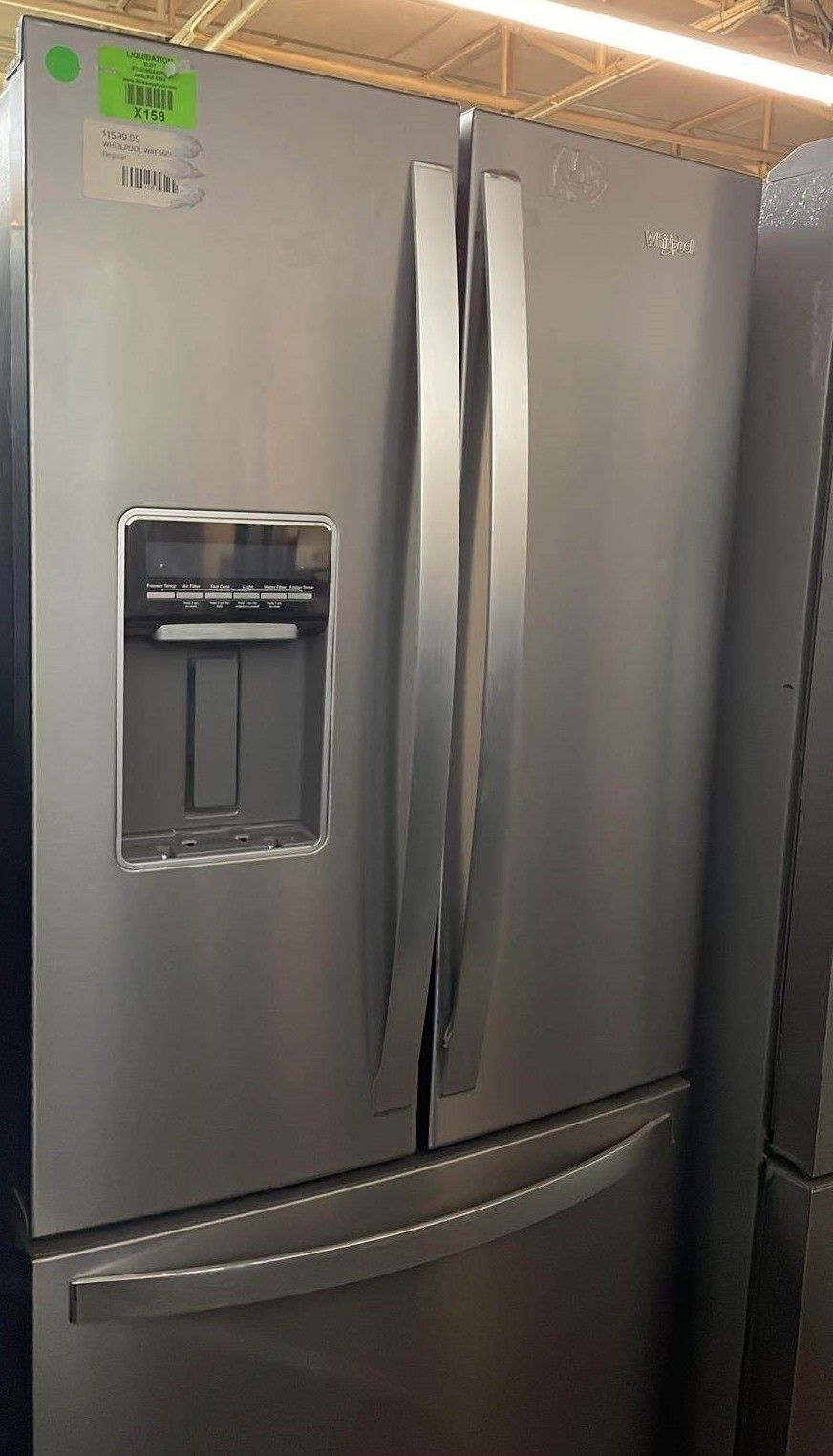 WHIRLPOOL WRF560SEHZ 19.7cu ft 3Door 30in French Door Refrigerator