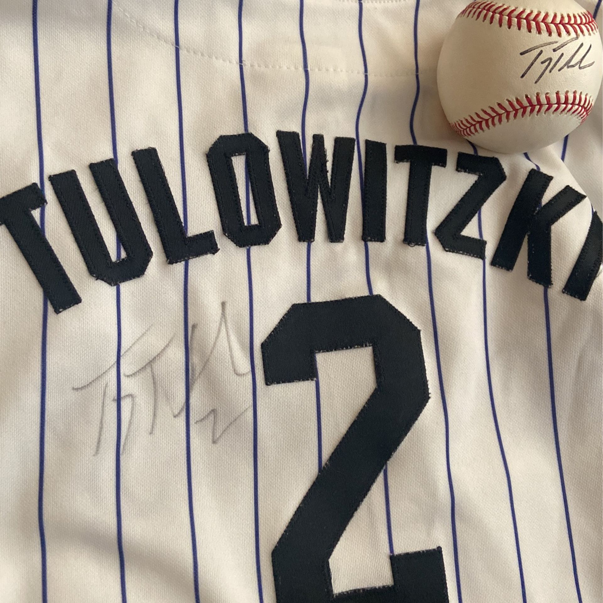 Troy Tulowitzki Memorabilia 