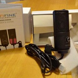 Fifine Technology USB Condenser Microphone K669-K669B. Thumbnail