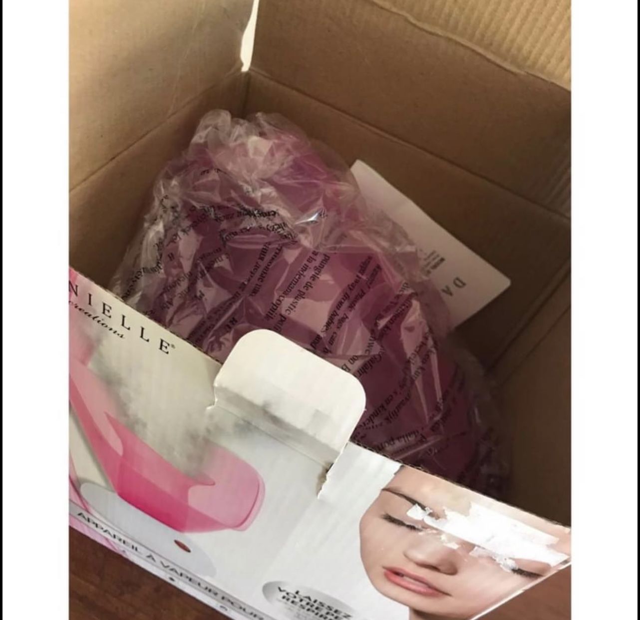 Pink Facial Steamer Home Spa