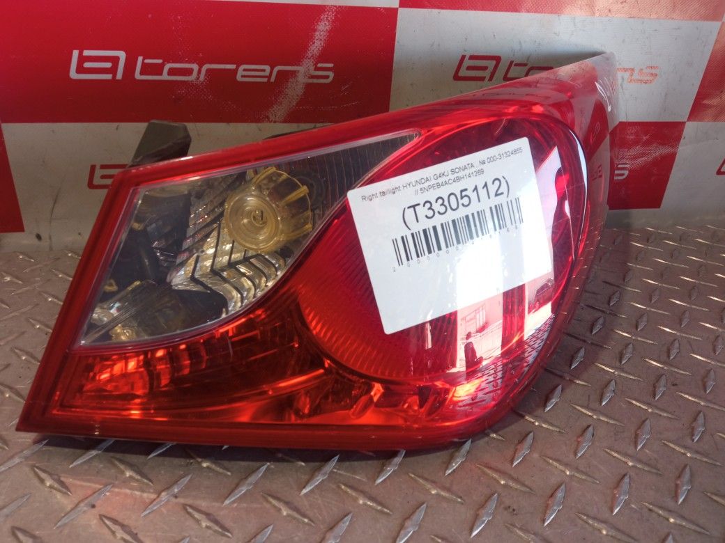Right Taillight For 2011 Hyundai Sonata Stock 24865