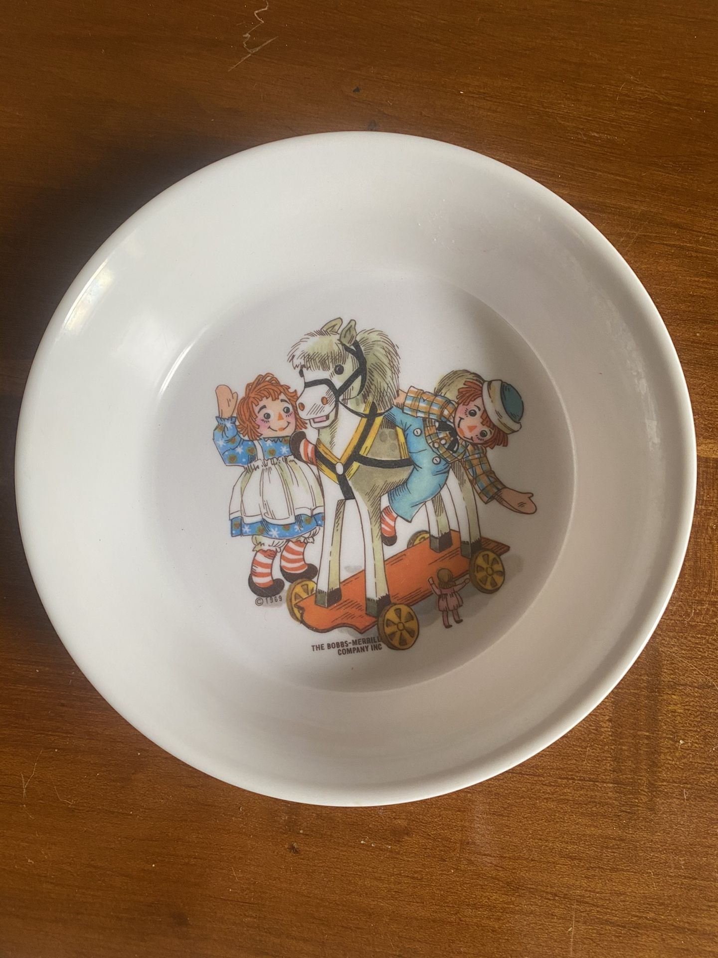 Raggedy Ann & Andy Bowl