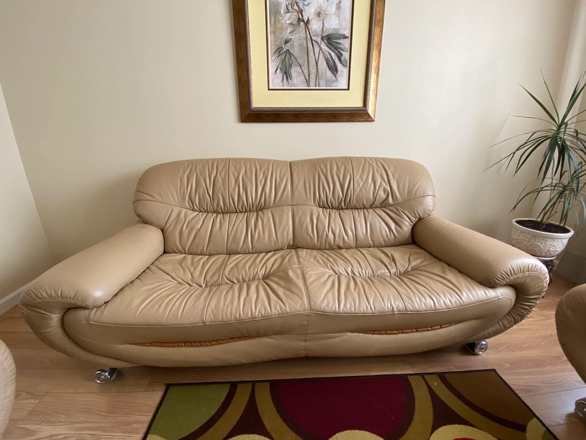 Italian Leather Sofa(s) 