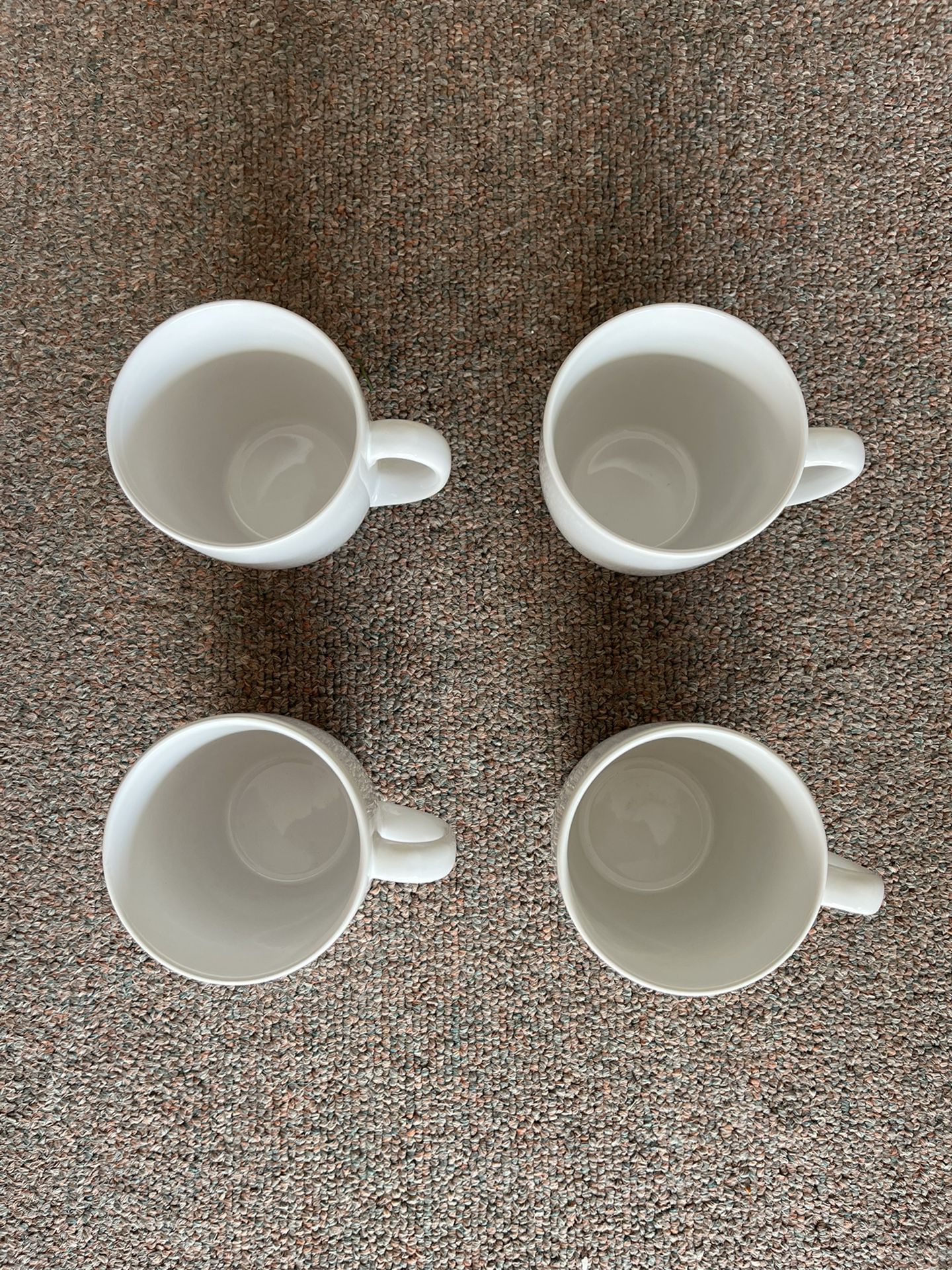 4 - Corelle Coffee Cups 