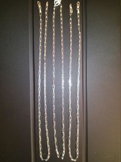  Brand New 925 Sterling Silver Link Chain $35each Thumbnail