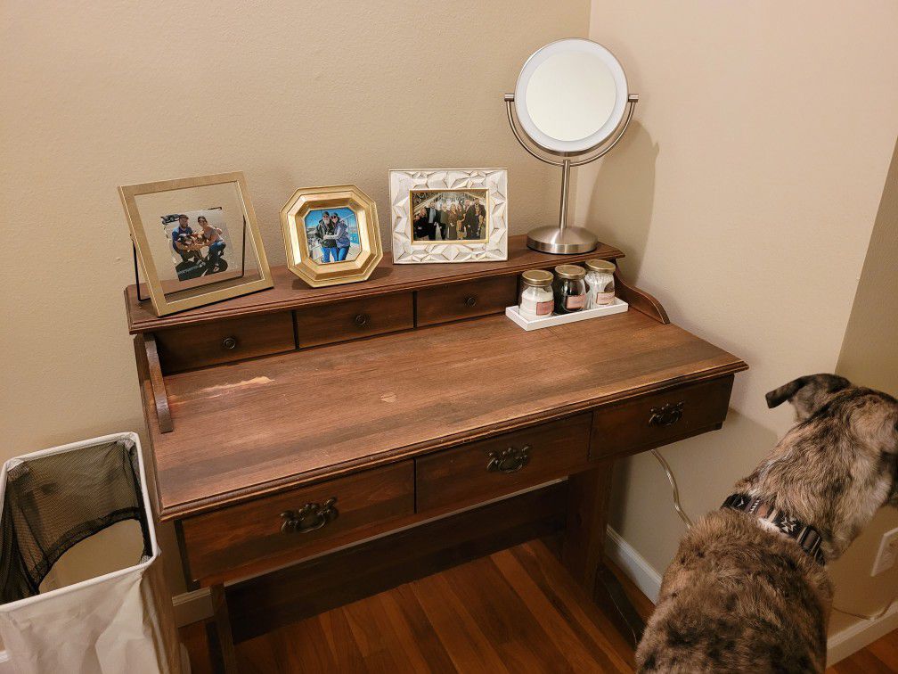Small Vintage Wooden Desk