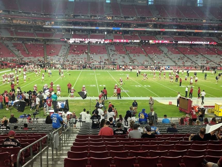 31 New England Patriots Arizona Cardinals Lower Level Tickets