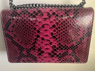 Pink Genuine Leather Designer Bag Thumbnail