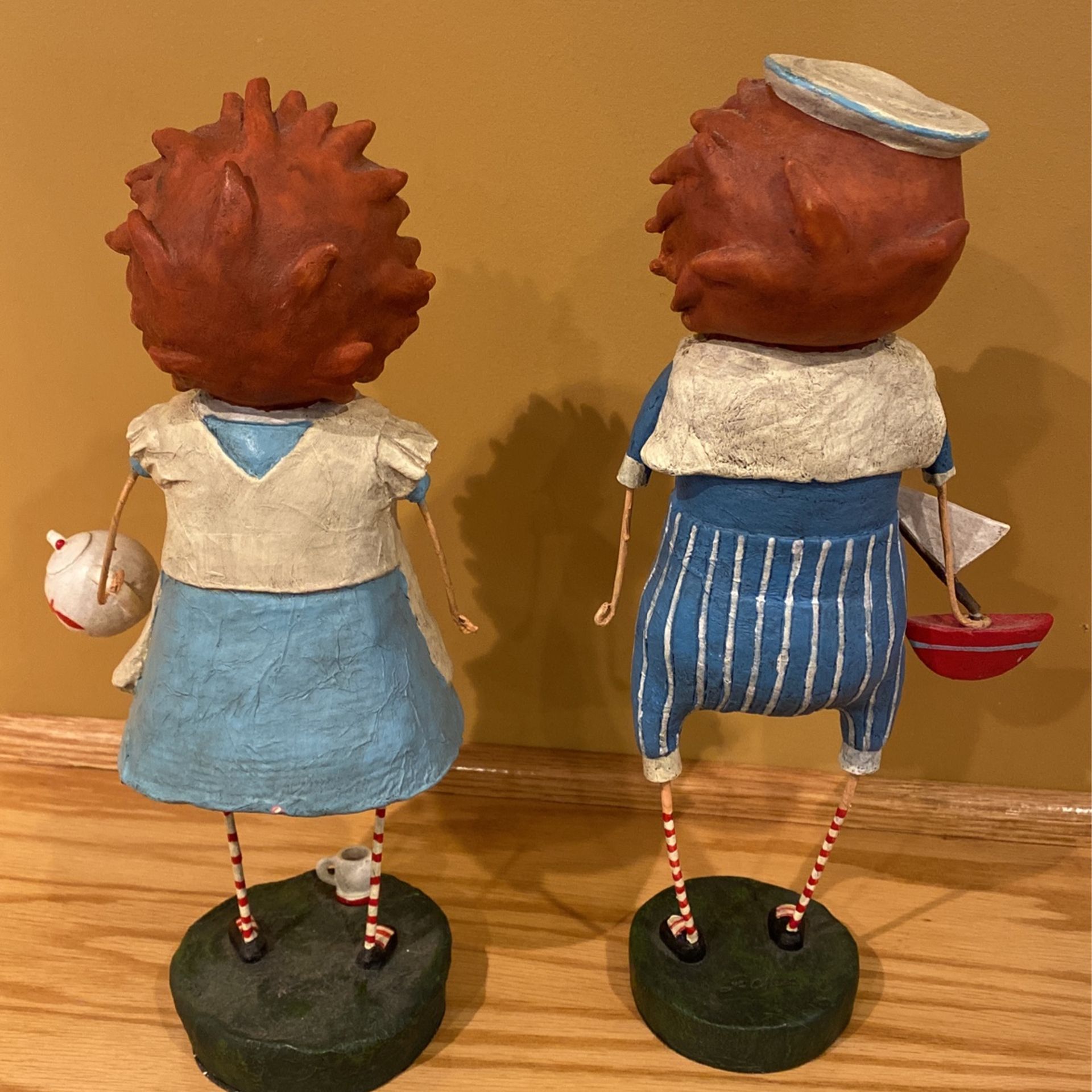 Vintage Raggedy Ann and Andy Figurines