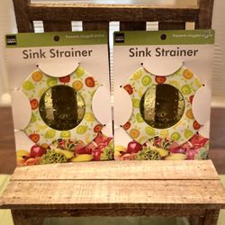 Sink Strainers Set of 2, Fruit Themed Sink Strainers, Kitchen Food & Debris Trap Thumbnail