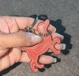 Coach Vintage Purebred Dog Key Fob/Keychain  Thumbnail