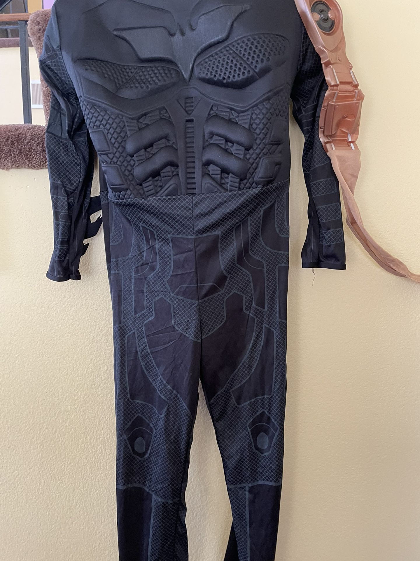 Batman Costume With Cape/ Mask , And Belt For $15 Size : Medium Kids