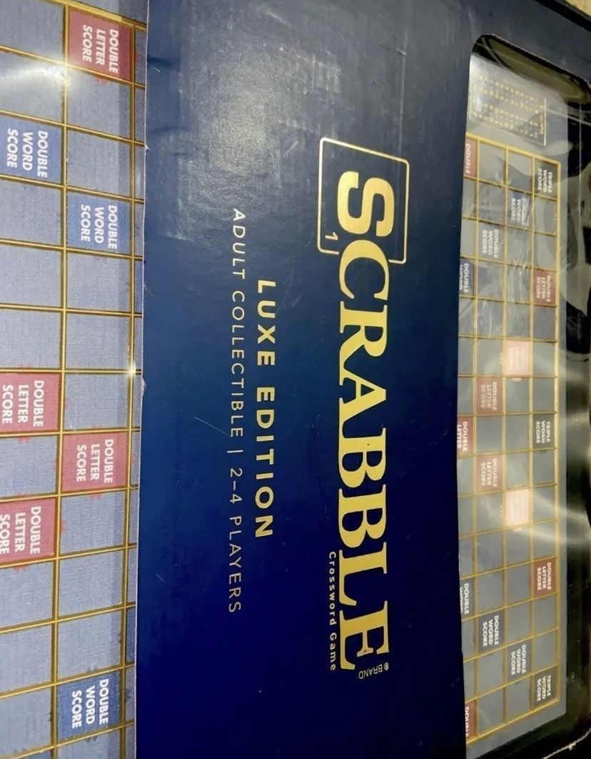 Luxe Edition Scrabble Board Game