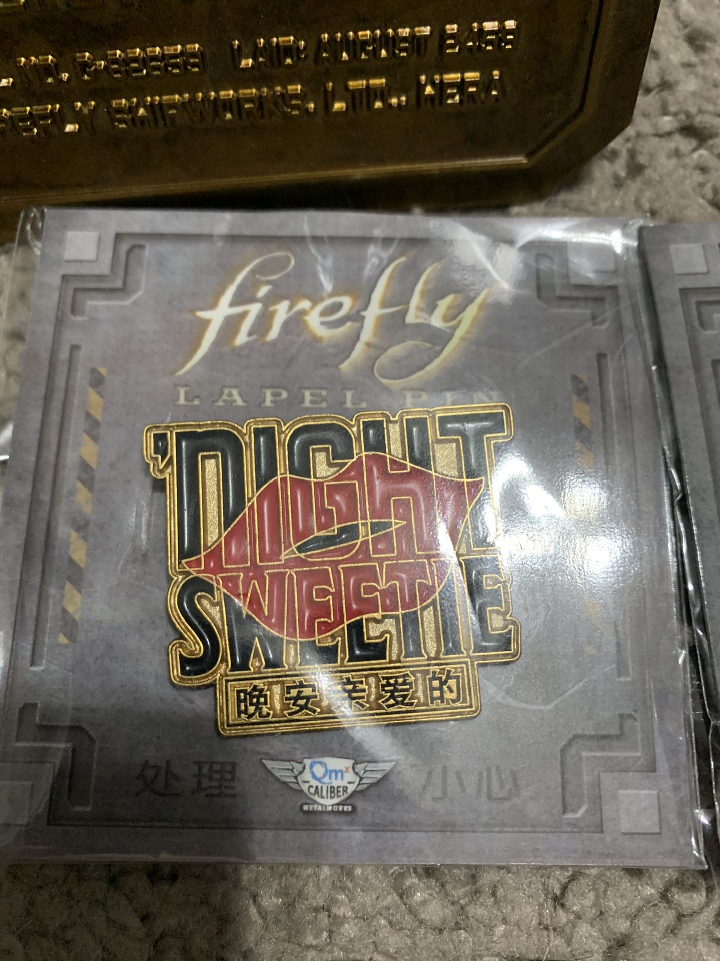 Lot Of Firefly Branded Pins