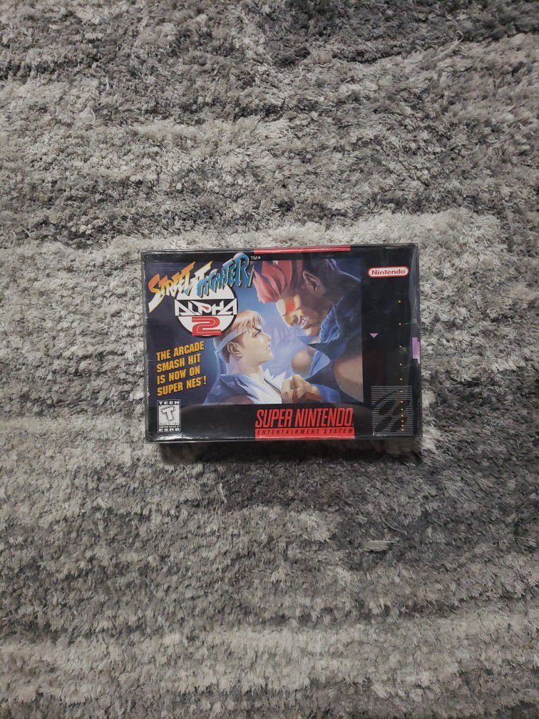 Street Fighter Alpha 2 Super Nintendo 