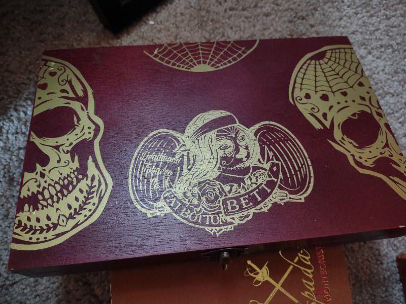 Halloween Day Of The Dead Stash Boxes, Hand Made. 