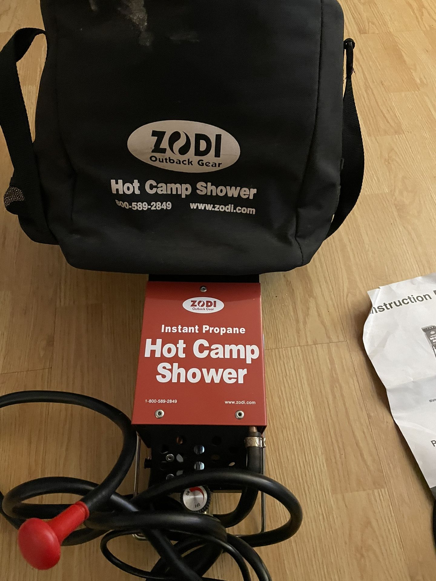 Hot Camp Shower 🚿