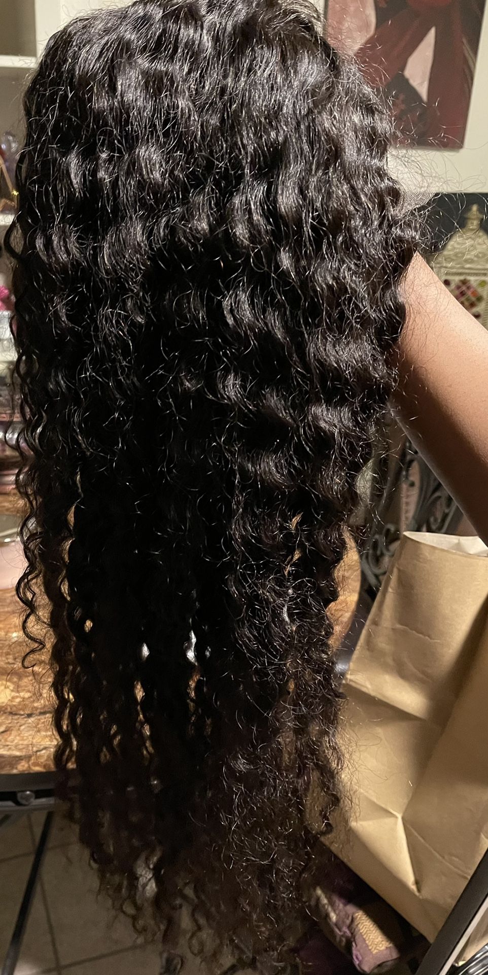 30 in HD Swiss Lace Front Water Wave Wig