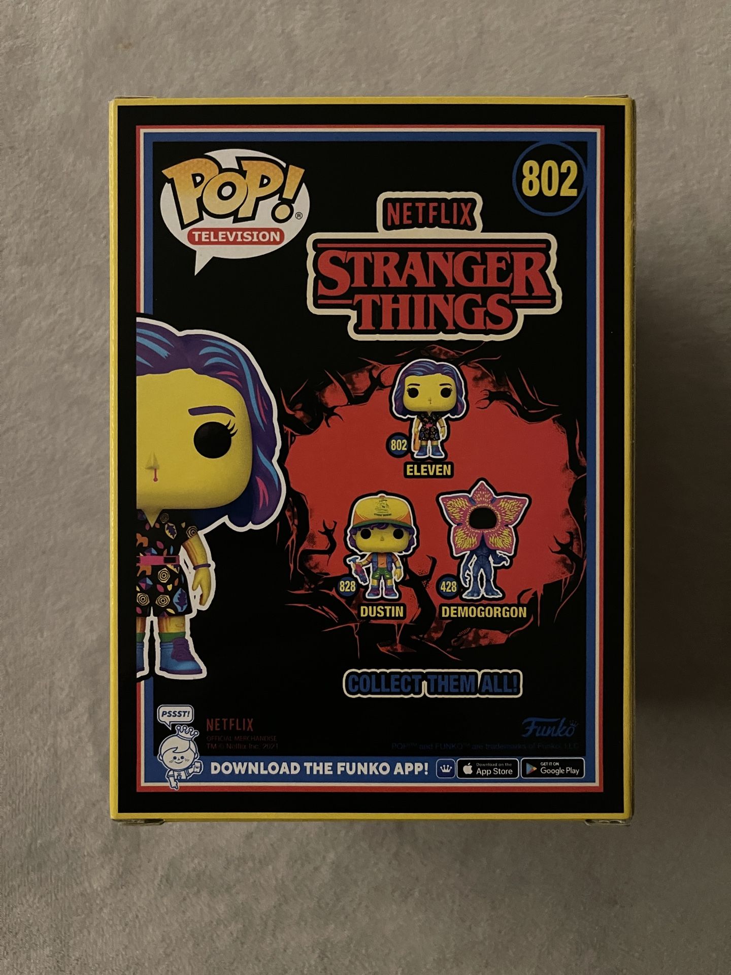 FUNKO POP! STRANGER THINGS - ELEVEN (BLACKLIGHT)