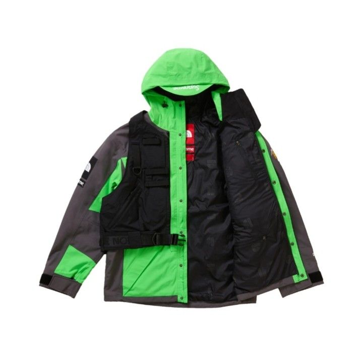 Supreme X The North Face RTG Green Jacket Small