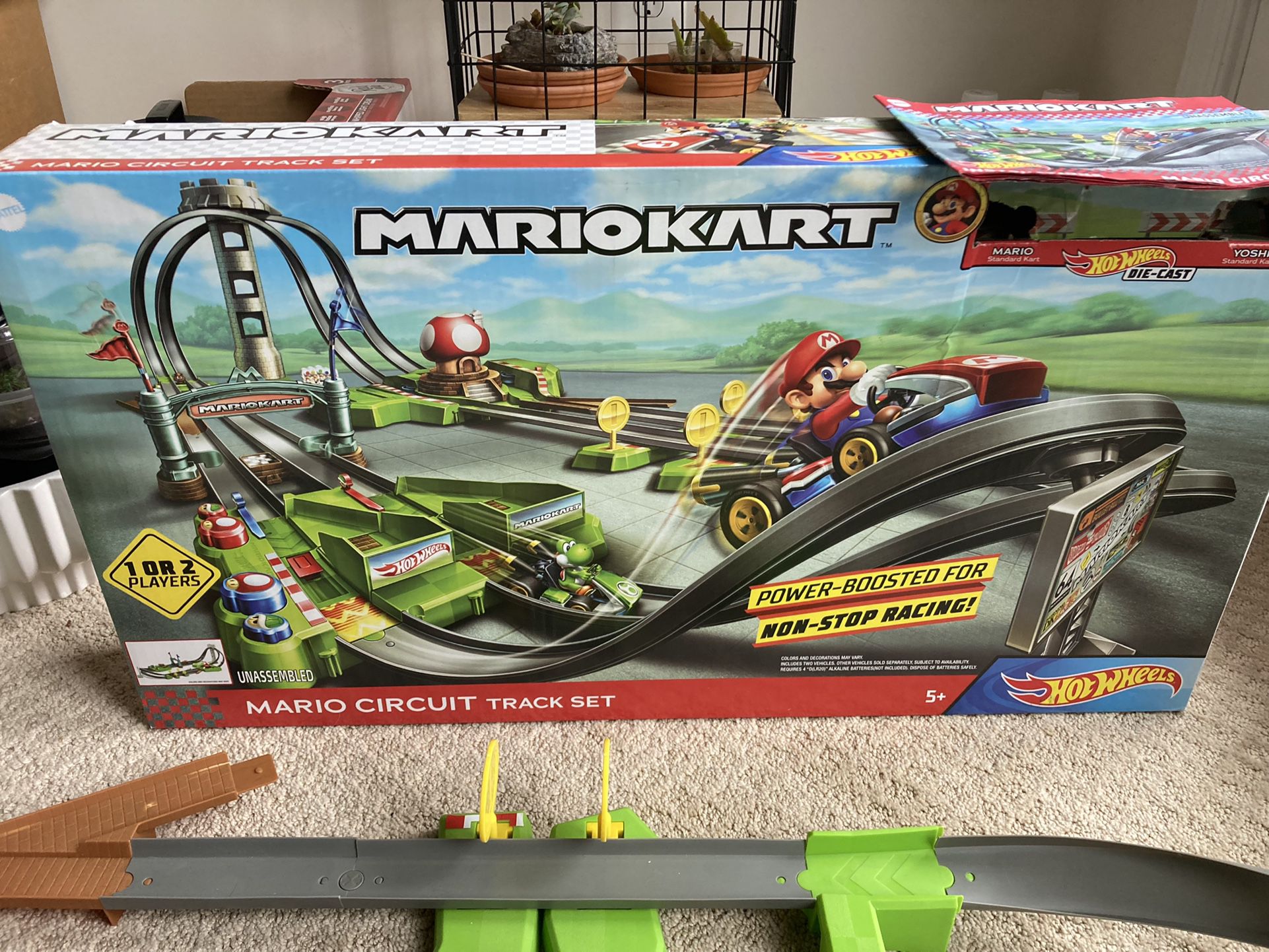 Mario Kart Hot Wheels Set