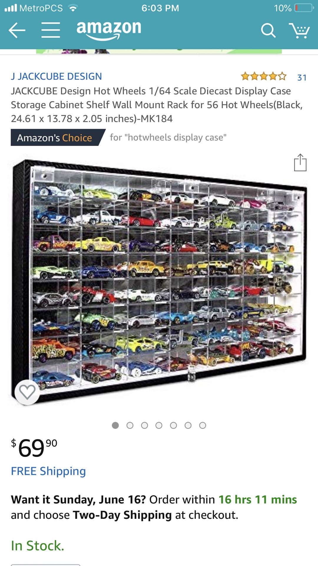 JACKCUBE Design Hot Wheels 1/64 Scale Diecast Display Case Storage Cabinet Shelf Wall Mount Rack for 56 Hot Wheels(Black, 24.61 x 13.78 x 2.05 inches for Sale in Norwalk, CA - OfferUp JACKCUBE Design Hot Wheels 1/64 Scale Diecast Display Case Storage Cabinet Shelf Wall Mount Rack for 56 Hot Wheels(Black, 24.61 x 13.78 x 2.05 inches for Sale in Norwalk, CA - OfferUp