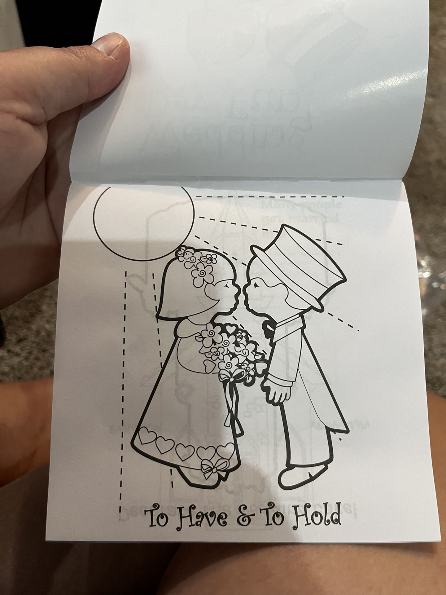 Kids Table Activity Books And Bags -wedding