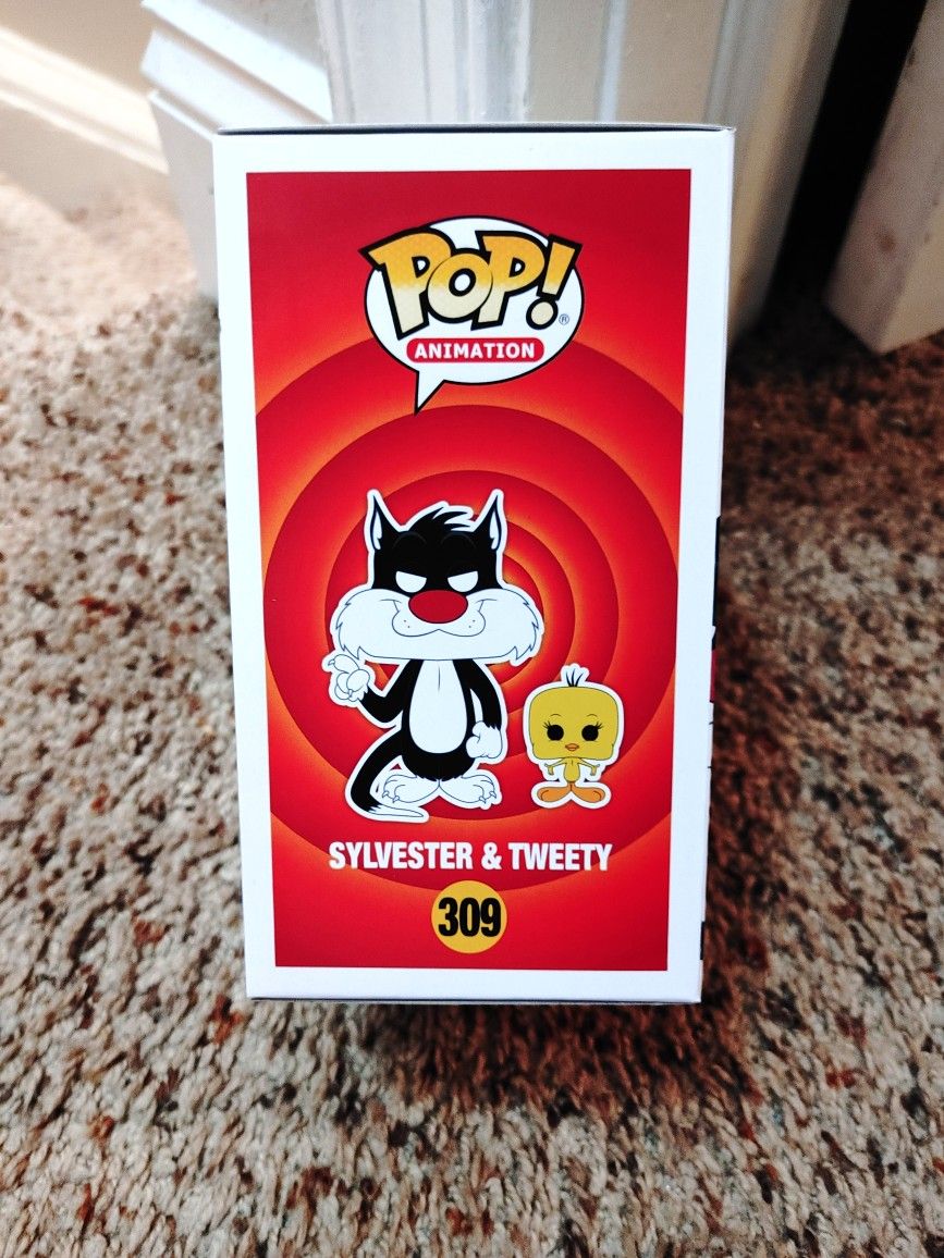 Looney Tunes Sylvester & Tweety Bird Funko Pop