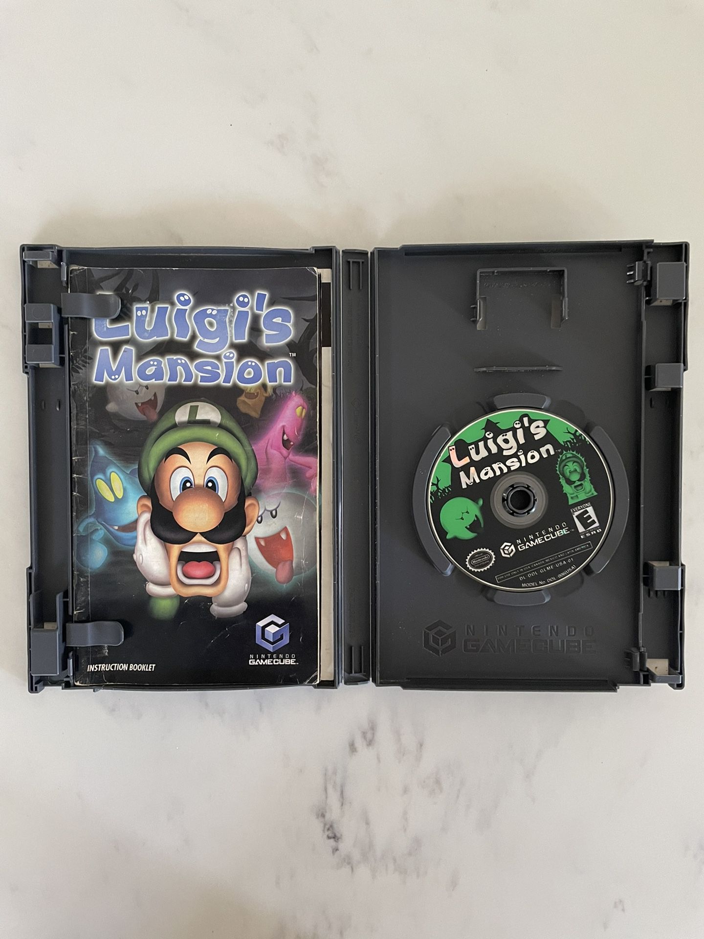 Luigis Mansion & Super Smash Bros Nintendo Gamecube GAMES