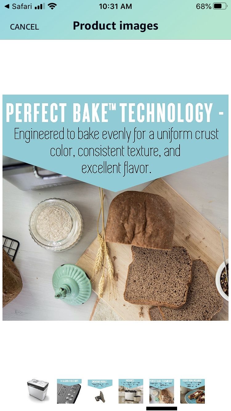 Breadman 2 lb Professional Bread Maker, Stainless Steel, BK1050S
