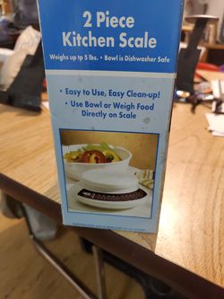 2 Piece Ekco Kitchen Scale Thumbnail