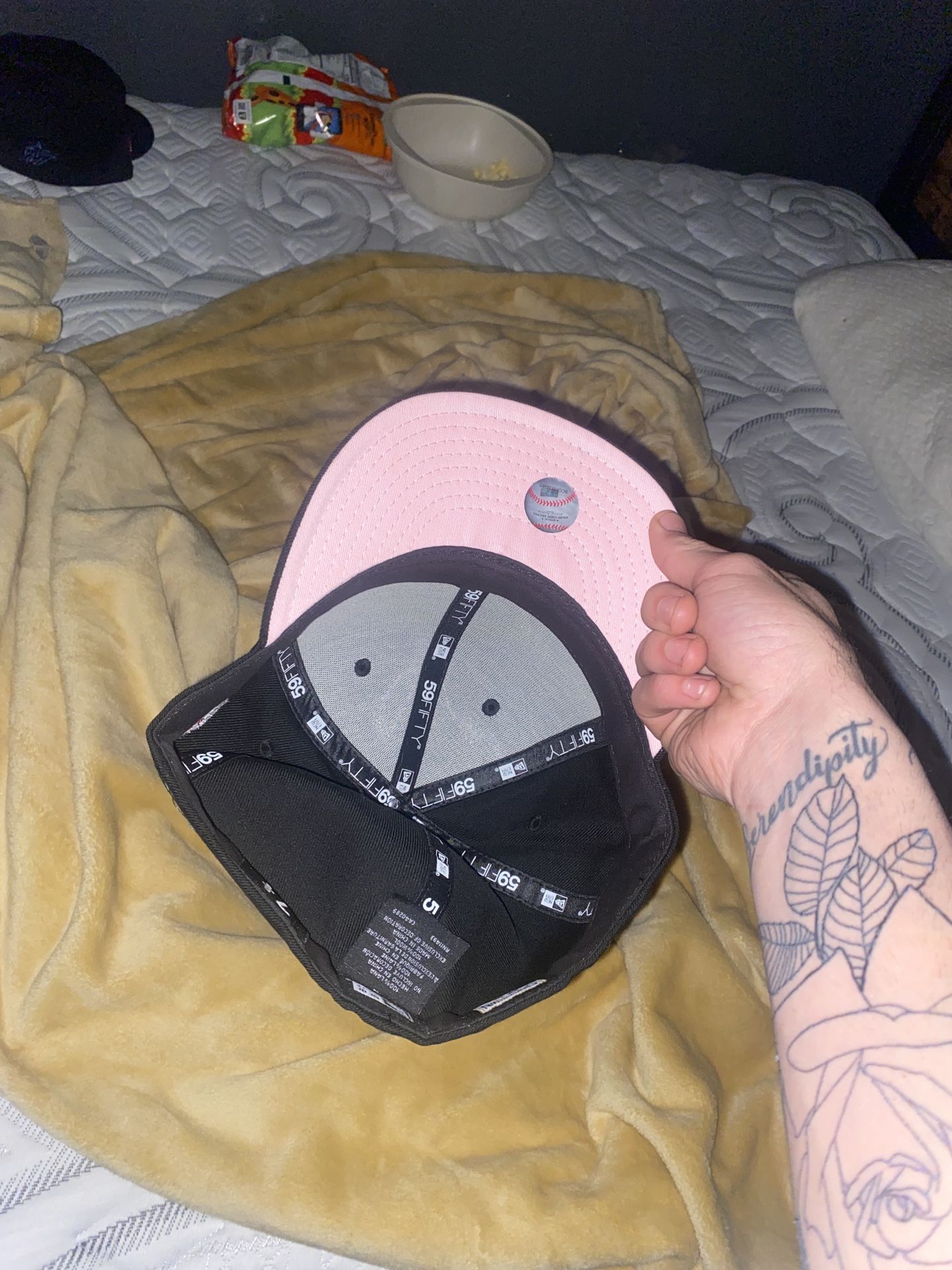 Diamond Backs Pink Under Brim Hat