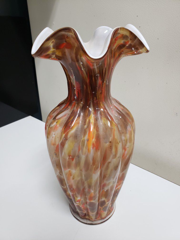 11 1/8" Fenton Art Glass Vase