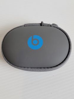 Beats by Dr. Dre Powerbeats 2 Ear-Hook Wireless Headphones - Grey &  Blue Thumbnail