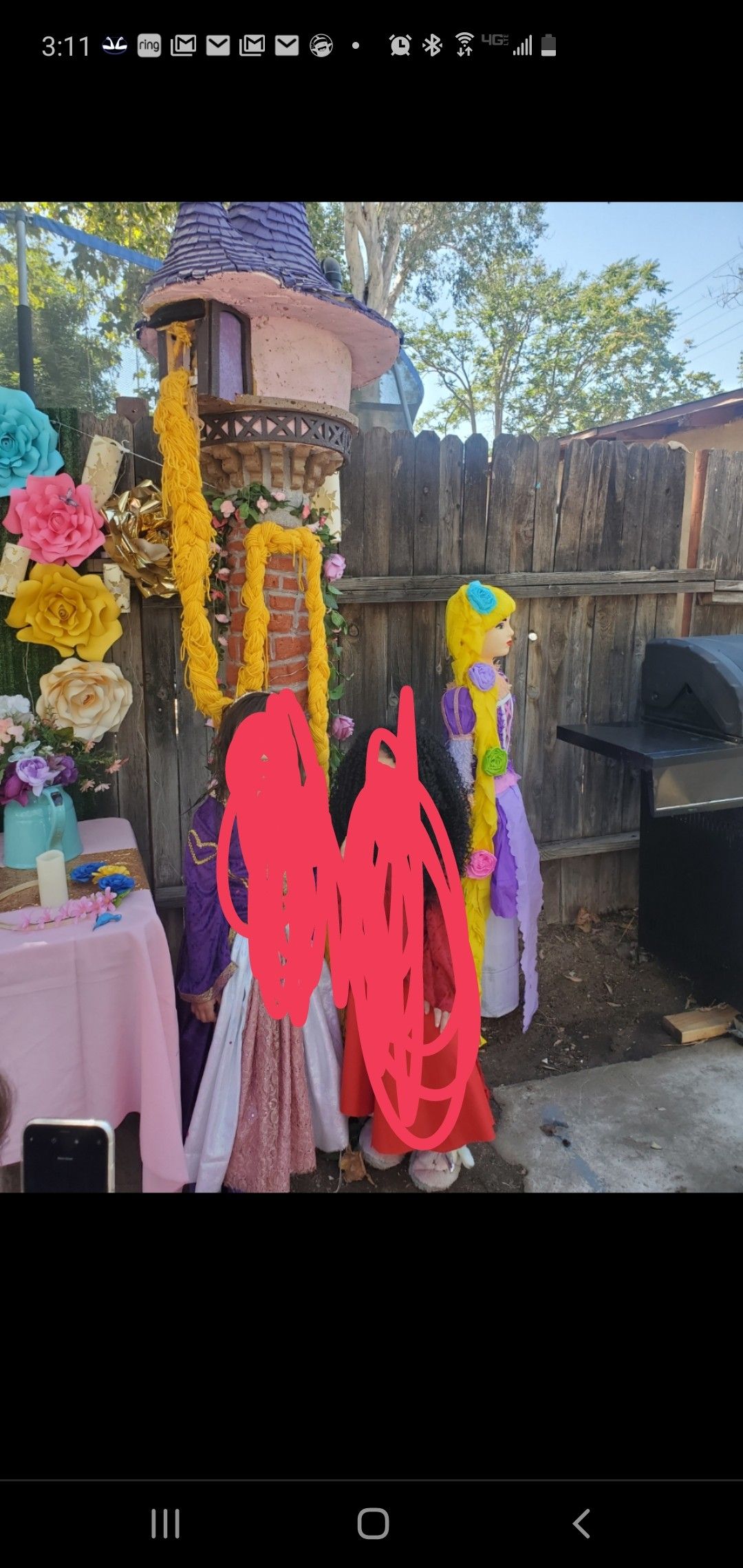 Rapunzel themed party